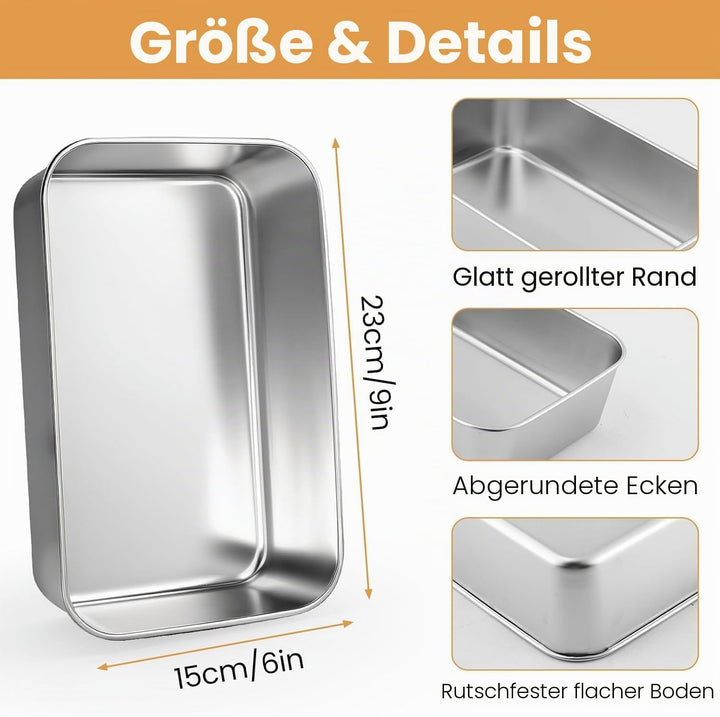 8 Stück Kastenform