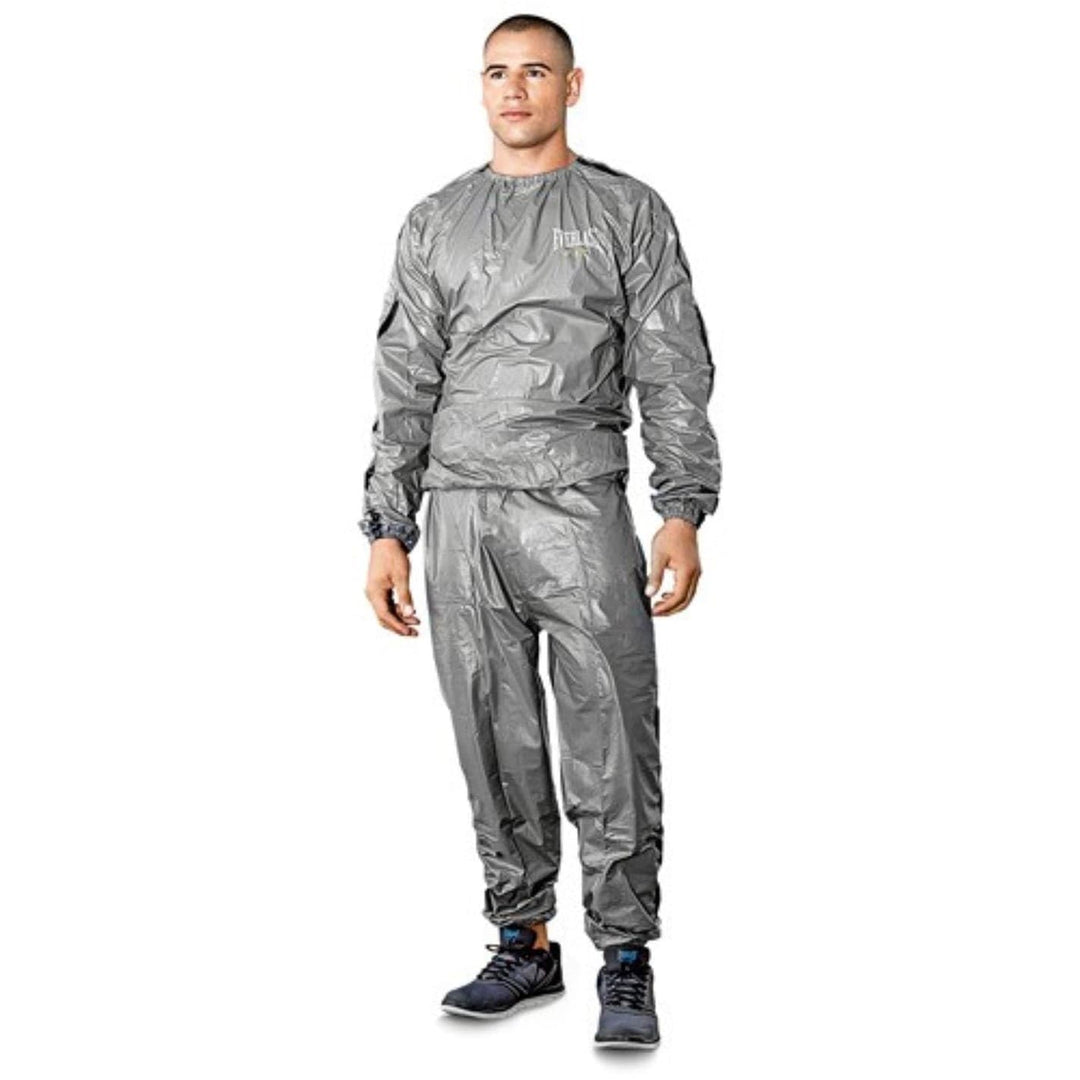 Everlast Herren Sauna Suit Sport Zubehör L-XL GREY/BLACK