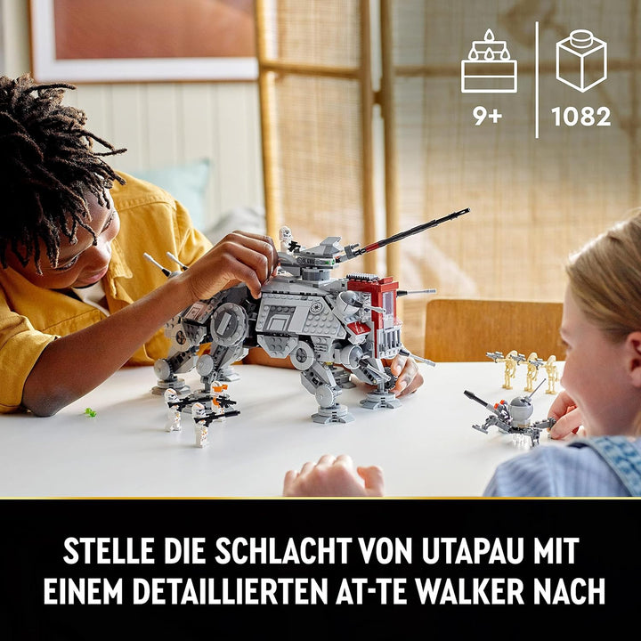 LEGO Star Wars Chewbacca, Wookie-Figur zum Sammeln, Bogenspanner & Star Wars at-TE Walker, Beweglich