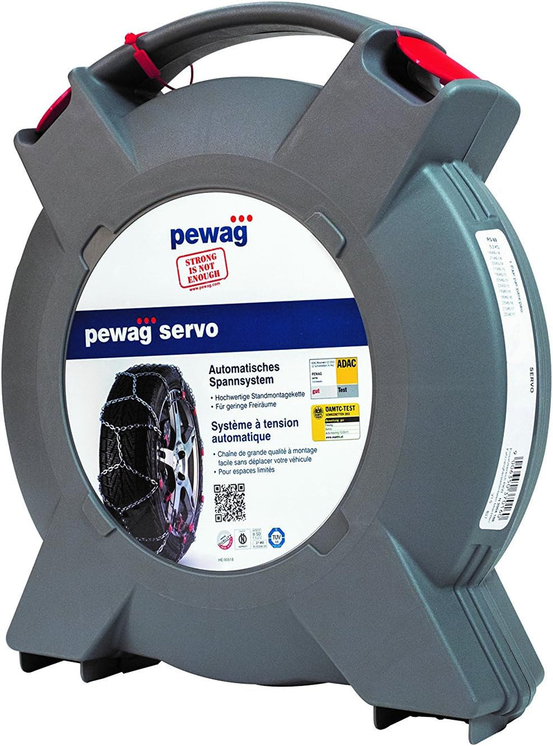 pewag Schneeketten 37041 servo RS 74 , 1 Paar RS 74 Standard Edition Single, RS 74 Standard Edition