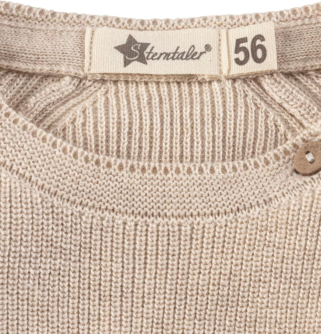 Sterntaler Overall - Unisex Einteiler aus Baumwollgarn - Baby Overall mit verdeckter Knopfleiste im