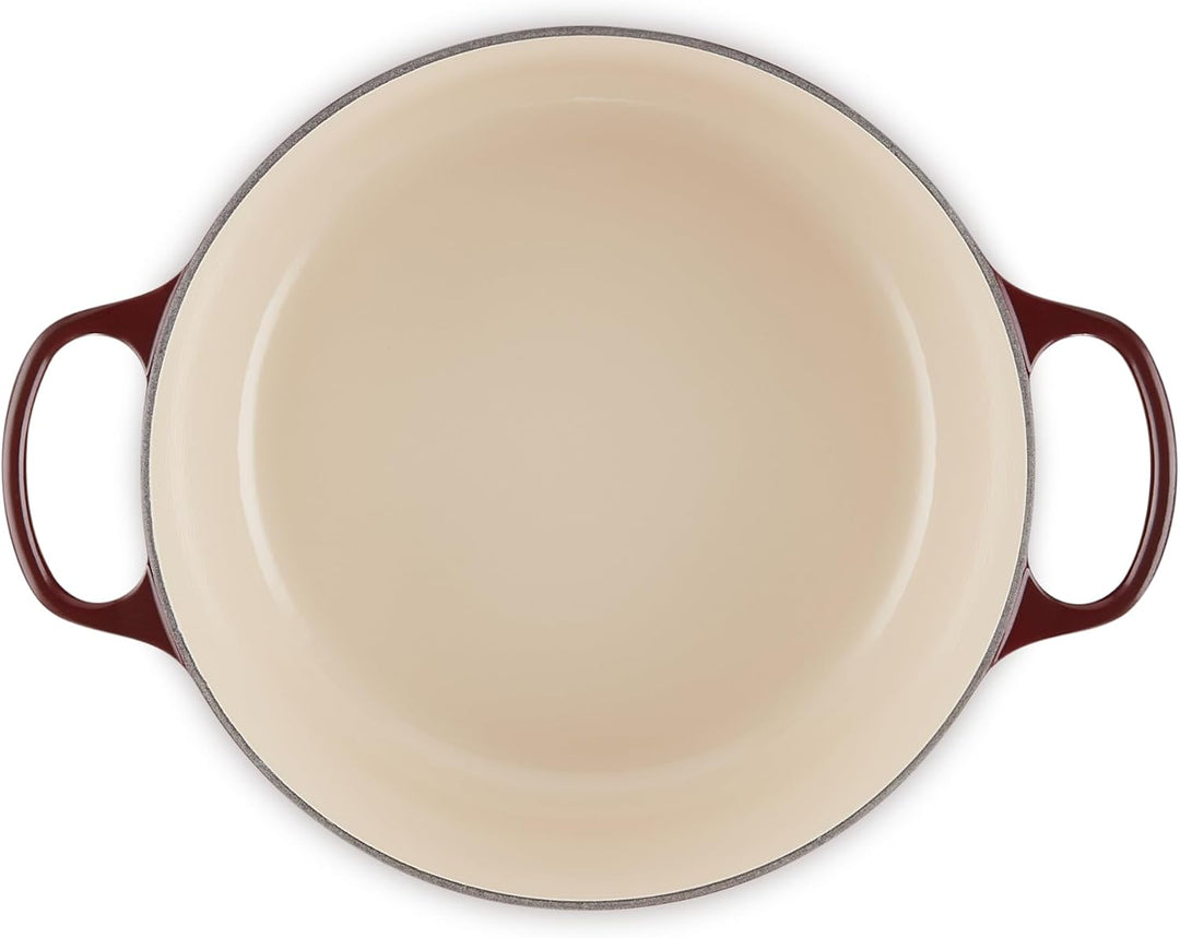 Le Creuset Signature Gusseisen-Bräter mit Deckel, Ø 28 cm, Rund, Für alle Herdarten und Induktion ge