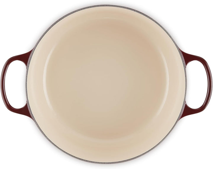Le Creuset Signature Gusseisen-Bräter mit Deckel, Ø 28 cm, Rund, Für alle Herdarten und Induktion ge