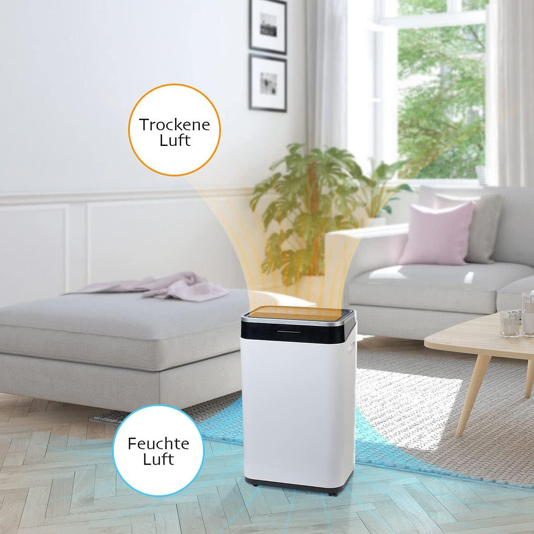 Sichler Haushaltsgeräte Entfeuchter: Smarter WLAN-Luftentfeuchter mit Timer und App, 25 Liter/Tag (L