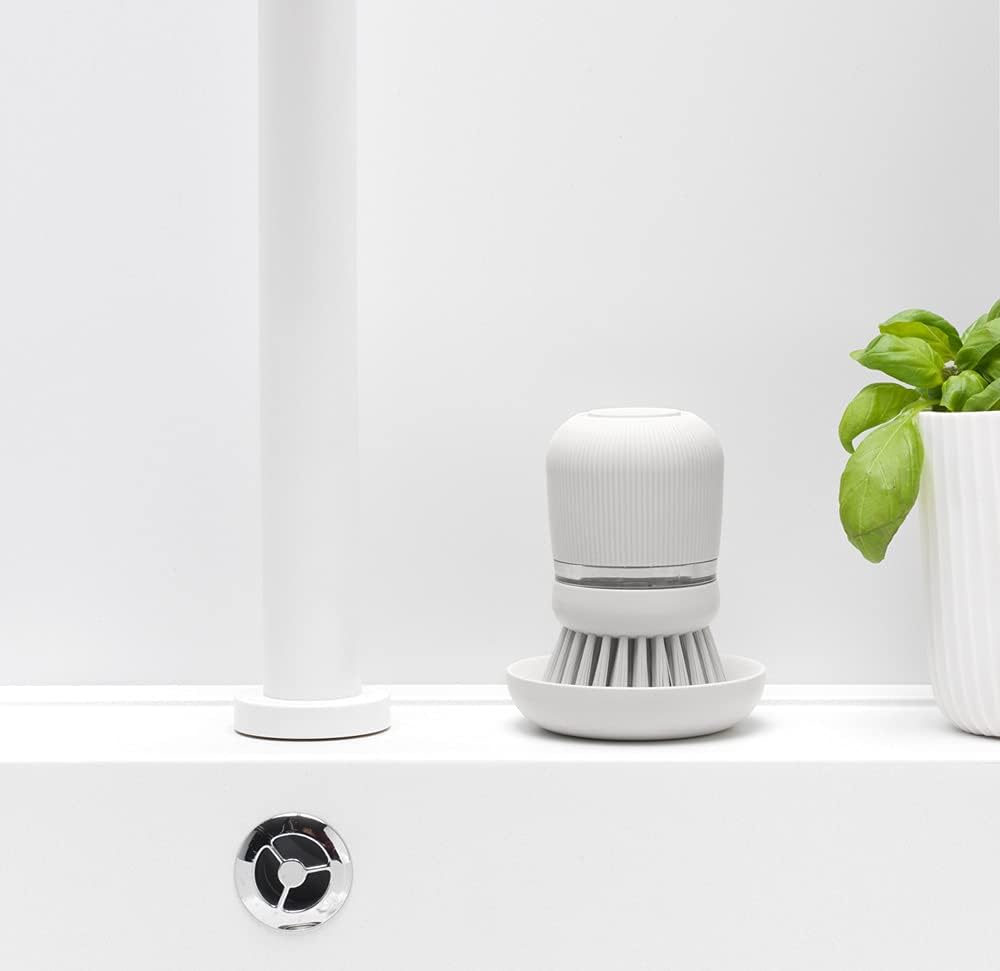 Brabantia Spülbürste, Kunststoff, Hellgrau, Einheitsgrösse Light Grey, Light Grey