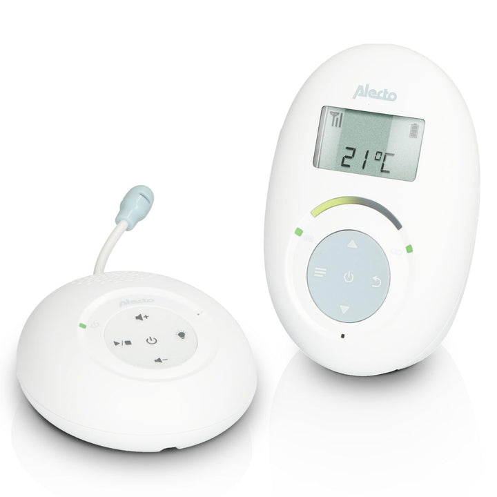 Alecto DBX120 Babyphone Audio - DECT Babyphone - sichere und störungsfreie Verbindung - Gegensprechf