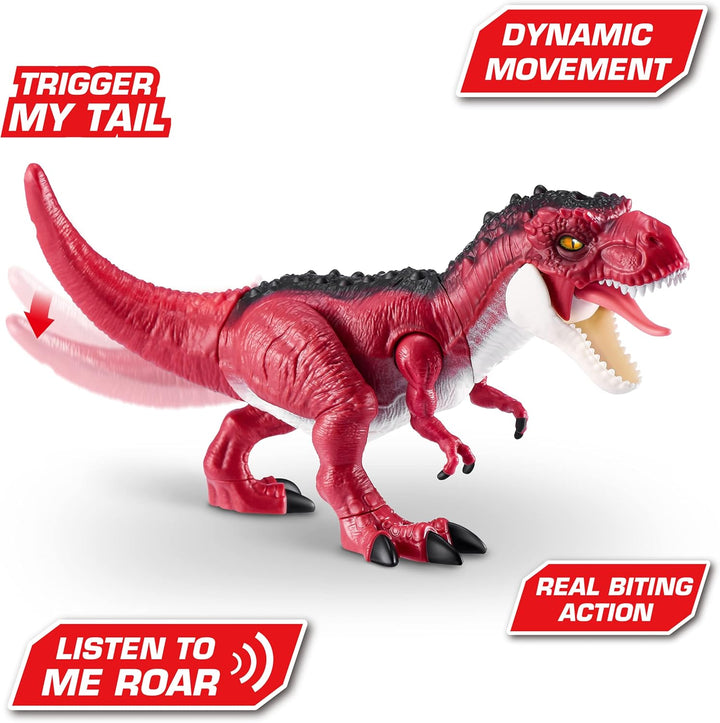 Robo Alive Dino Action Dinosaurier T-Rex, batteriebetriebenes Roboterspielzeug, realistische Dinosau