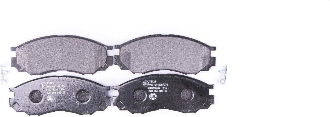 HELLA PAGID 8DB 355 017-271 Bremsbelagsatz - T3123 - Dicke/Stärke: 15.5mm - Bremssystem: Akebono - m