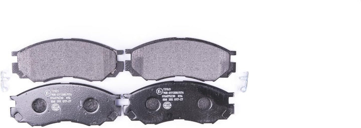 HELLA PAGID 8DB 355 017-271 Bremsbelagsatz - T3123 - Dicke/Stärke: 15.5mm - Bremssystem: Akebono - m