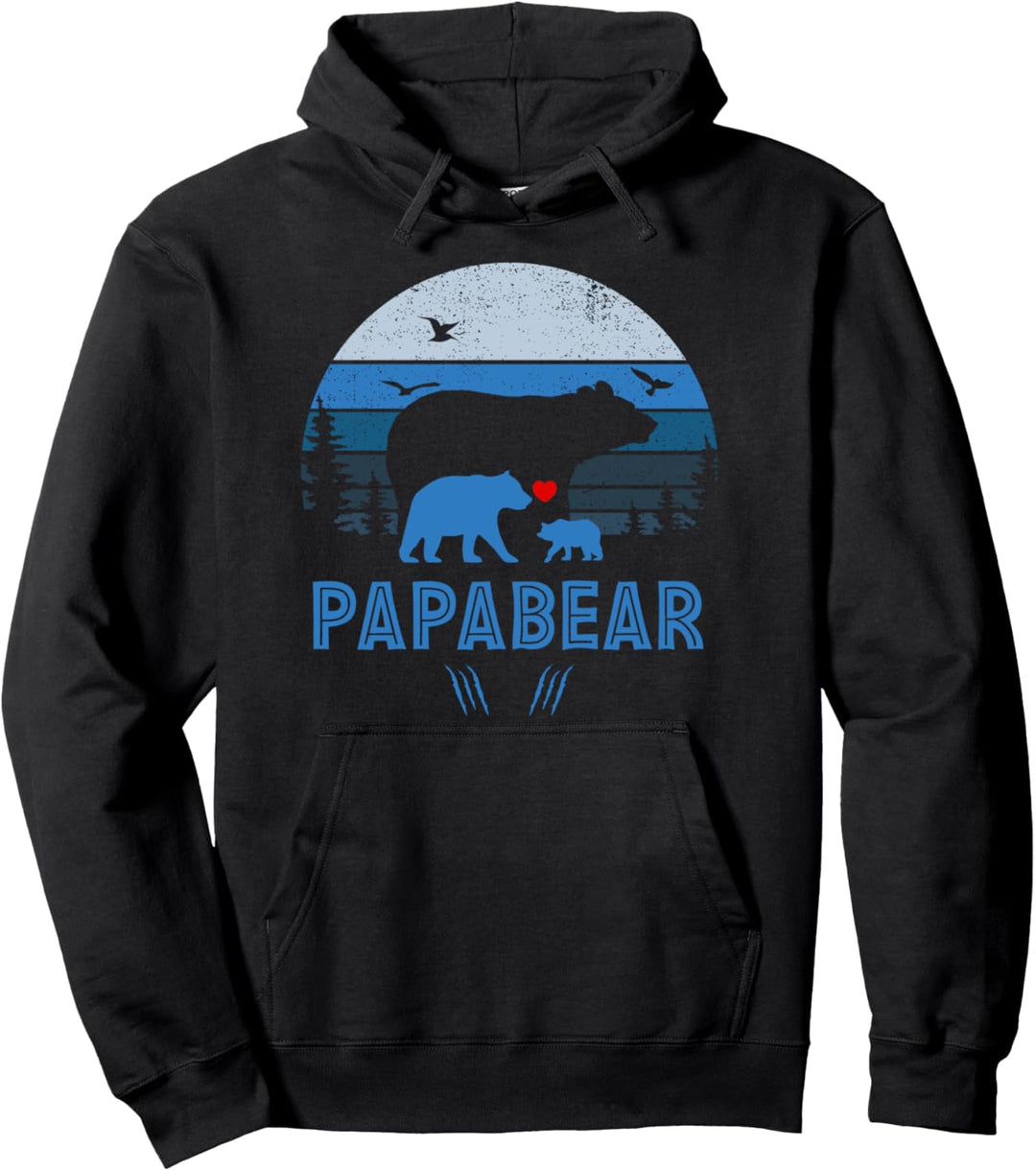 Papa Bear T-Shirt Pullover Hoodie