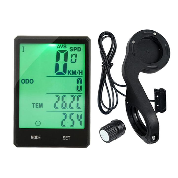 BESPORTBLE Fahrradgeschwindigkeit Statisches Heimtrainer Fahrrad Kabelgebundener Tachometer Tacho Mi