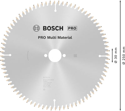 Bosch Accessories Bosch Professional 1x Kreissägeblatt Multi Material (für Multimaterial, Sägeblatt