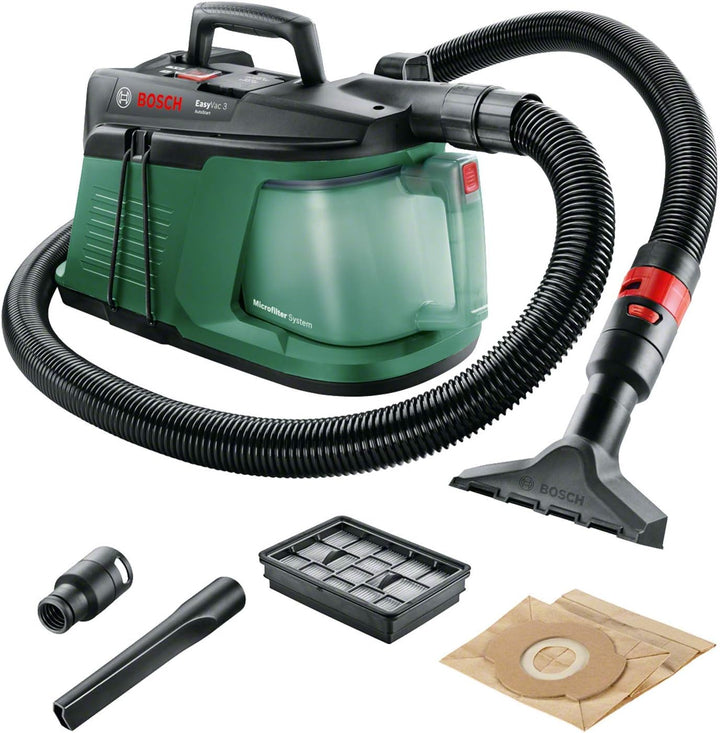 Bosch Handstaubsauger EasyVac 3 (700 Watt, 2 L Staubbehälterkapazität, im Karton)