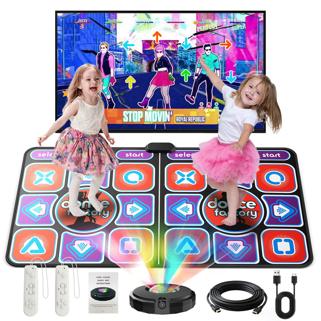 Tanzmatte für Kinder und Erwachsene, interaktive Tanzmatte für TV mit Kamera, verbesserte Modelle, d