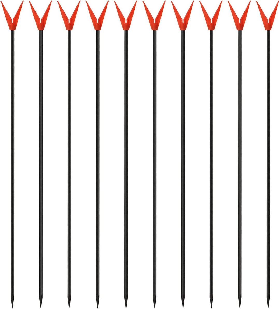 Zite Fishing Rutenhalter Angel 75 cm –V-Rutenhalter mit Schnurlaufkerbe, Rutenauflage Angeln, Rod Po