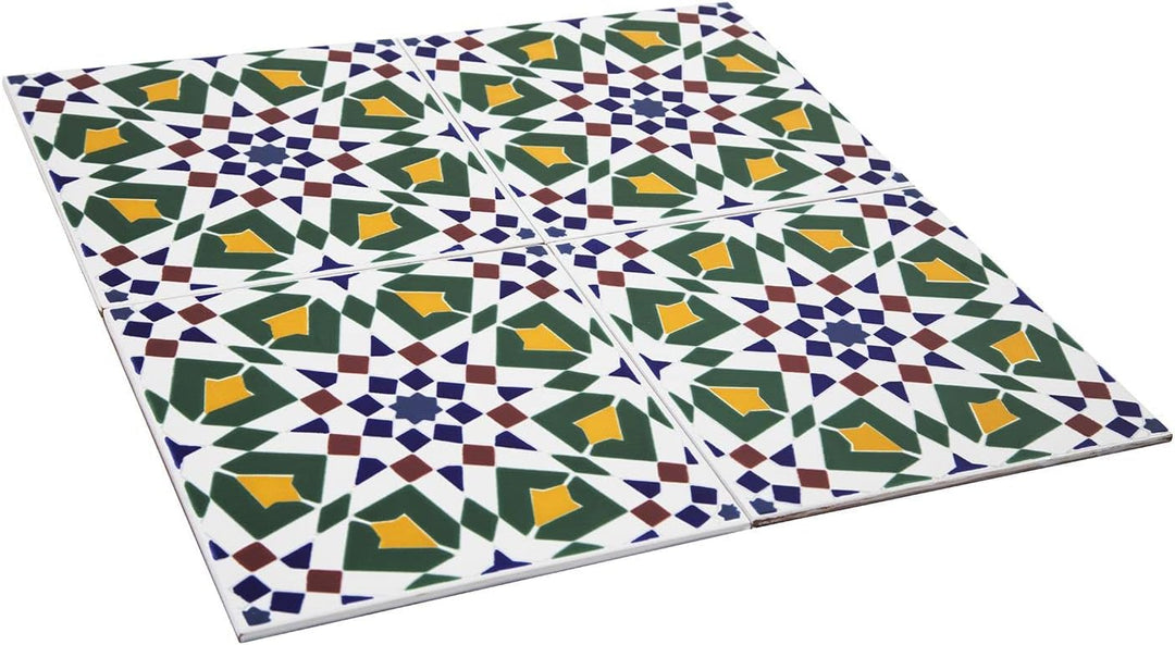 Cerames Orientalische Marokkanische Keramikfliesen Tanger - dekorative Mosaikfliesen für das Badezim