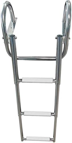 Osculati Ausziehbarer Leiter 3 Stufen Weiss