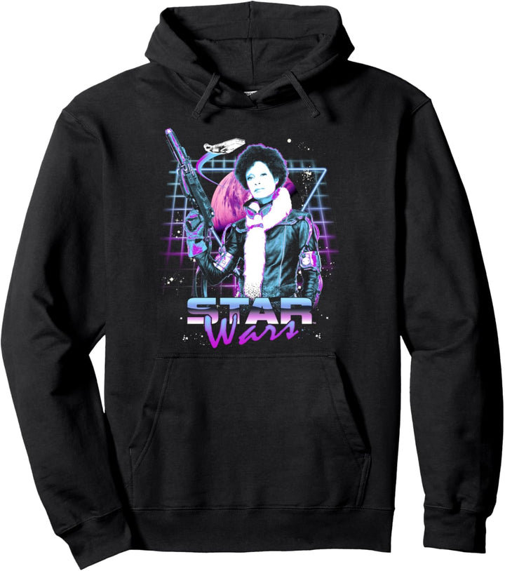 Star Wars Han Solo Movie Val Retro Neon Grid Pullover Hoodie