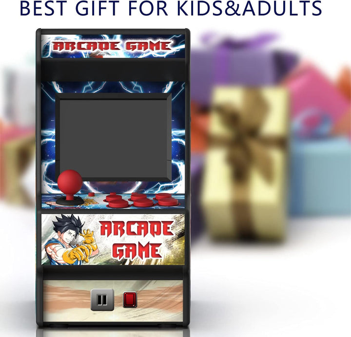 Mini Arcade Machine, Retro Handheld Konsole mit 156 Klassische Spielen, 2.8-Zoll LCD-Bildschirm, 16