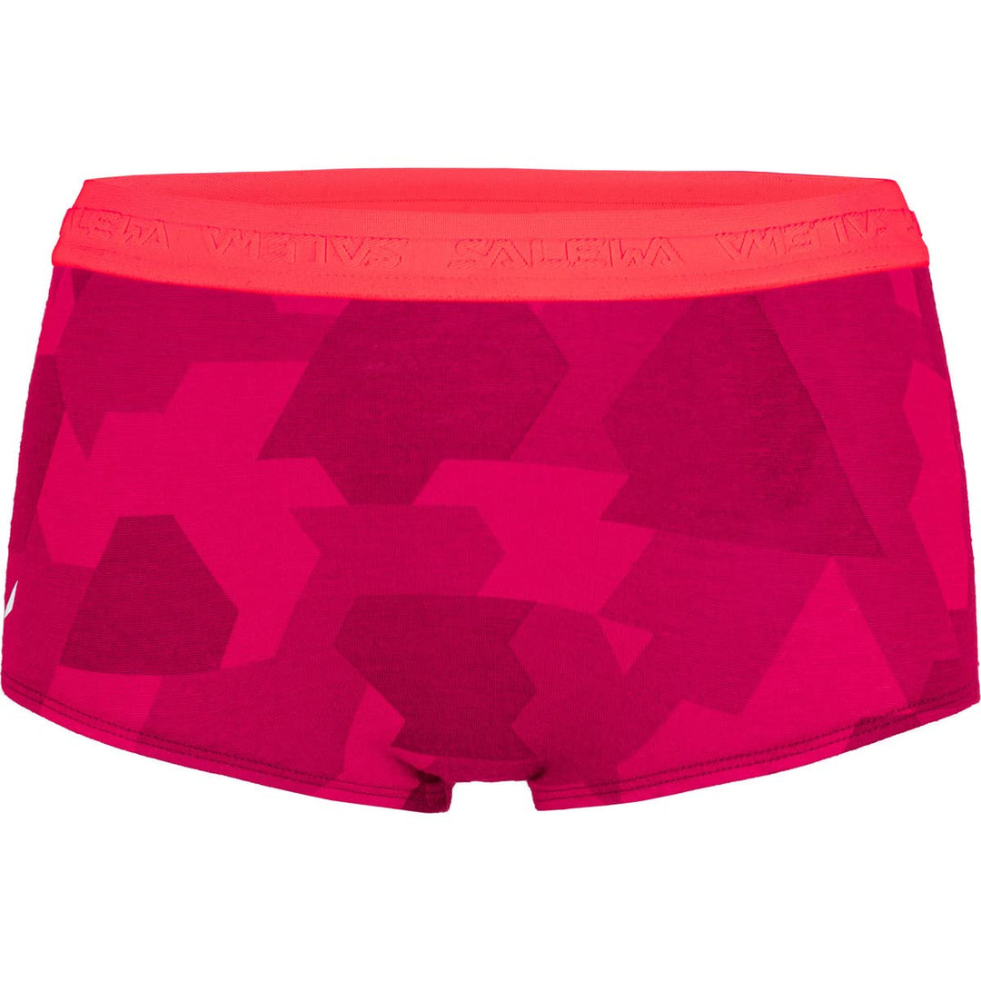 Salewa Damen Warm Amr W Panties Cristallo Hose 36 Rot (Rhodo Red), 36 Rot (Rhodo Red)