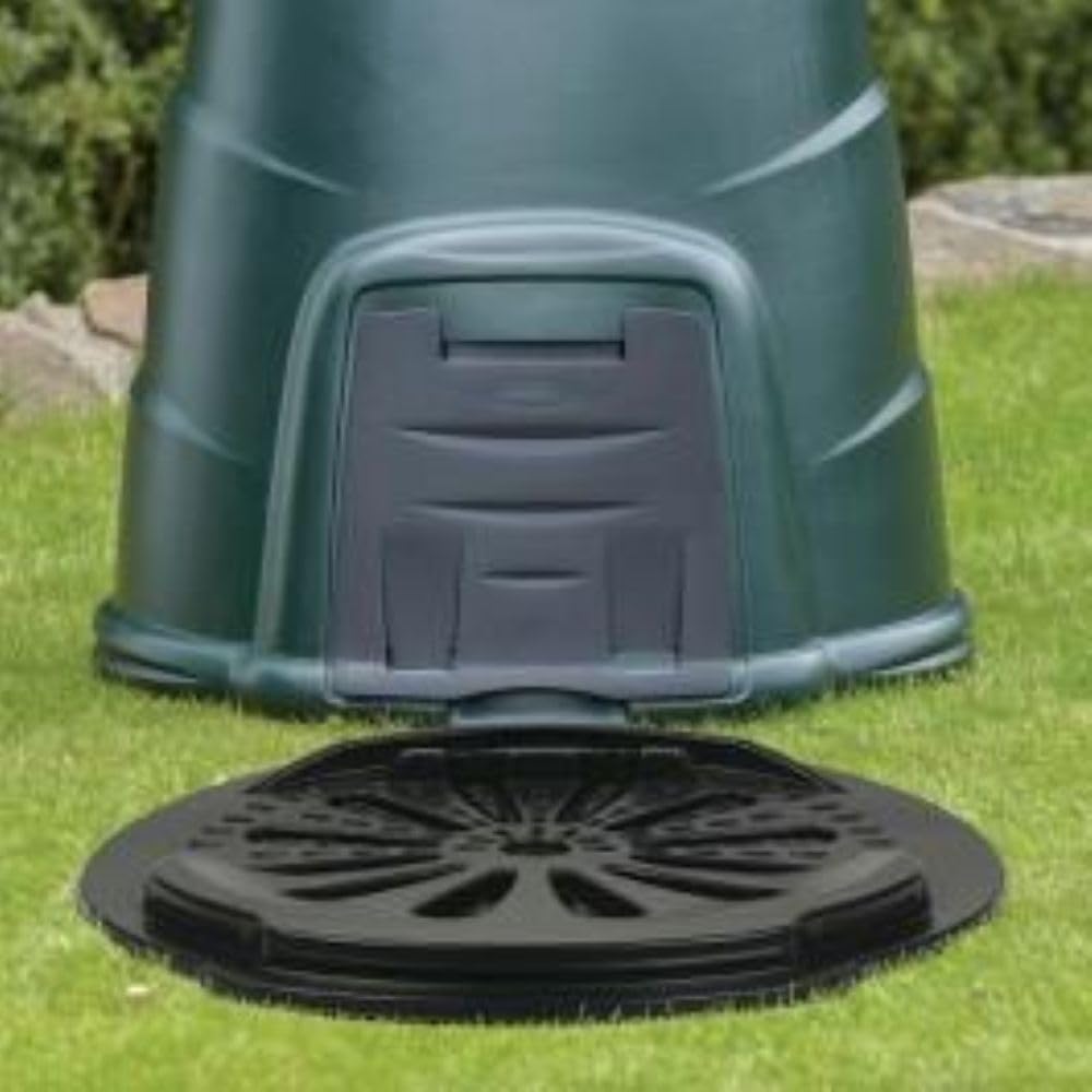 Original Organics Kompostkonverter mit Bodenplatte, 220 l, Grün