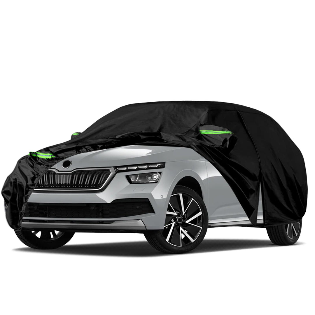 Autoabdeckung Wasserdicht Ersatz für Skoda Kamiq 2019-2023, Auto Abdeckplane Autogarage Autoplane Ga