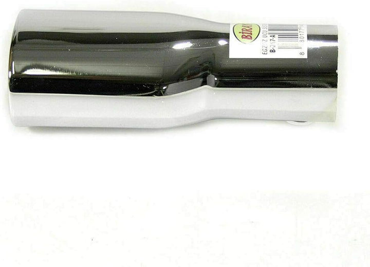 Auspuffblende Endrohr Auspuff Universell Schalldampf Blende Edelstahl Oval bis 47mm Chrom AutoHobby