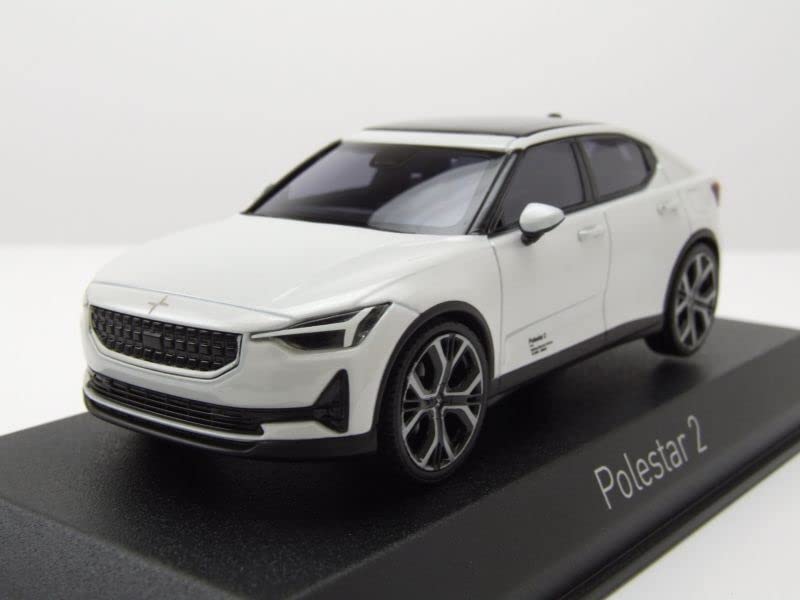 Norev Polestar 2 2021 Snow weiss Modellauto 1:43