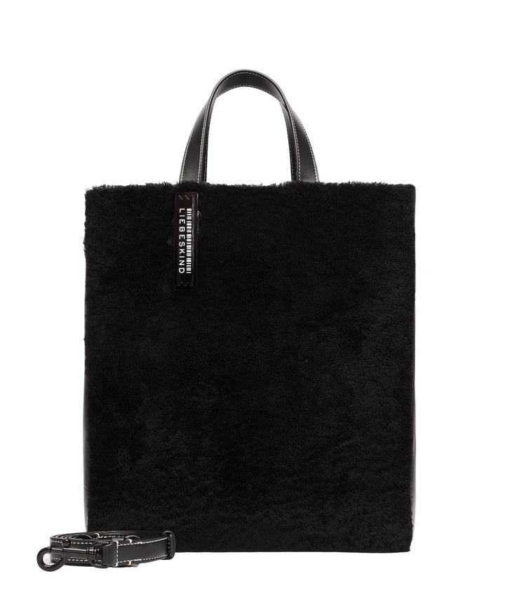 Liebeskind Paperbag M Tote Bag Damen Black 1, Black 1