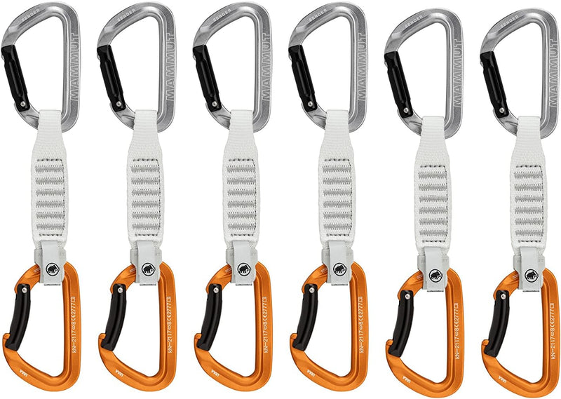 Mammut Sender Keylock 12 cm 6-Pack Quickdraws