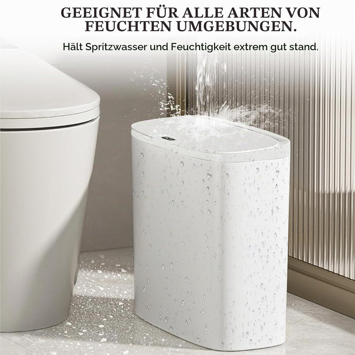 Automatischer Mülleimer 12L mit Sensor – Wandmontage &amp; Freistehend, Elektrischer Abfalleimer mit Dec