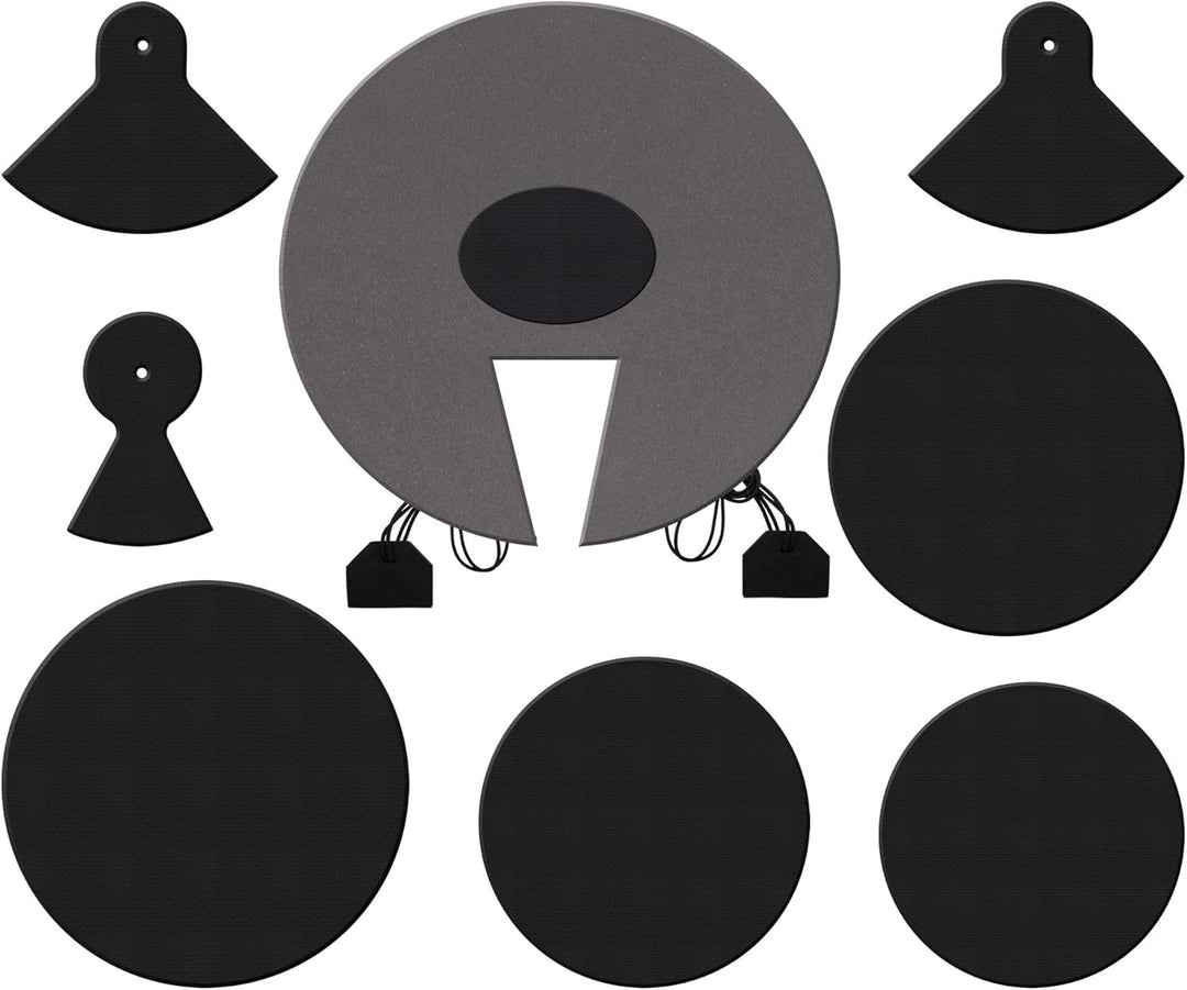 XDrum DMUTE-STA Schlagzeug-Dämpferset Pro Standard für Kesselgrössen: 12" | 13" | 14" | 16" | 22"