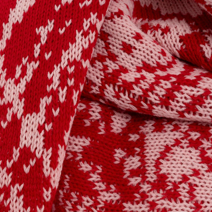KNIT FACTORY - Dreiecksschal Lea - Damen Strickschal mit Wolle - Umschlagtuch für den Herbst und Win