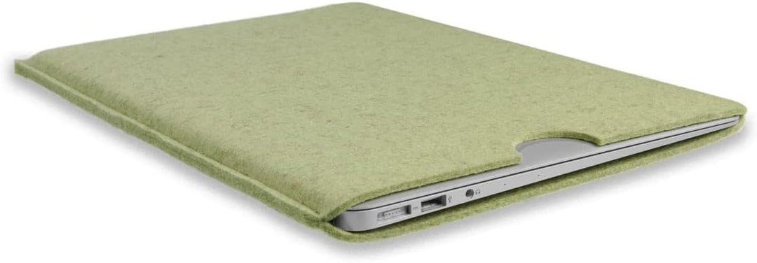 CoverKingz Filz Hülle für MacBook Air 15" / Pro 15" - Notebook Tasche handgefertigt aus Wollfilz - h