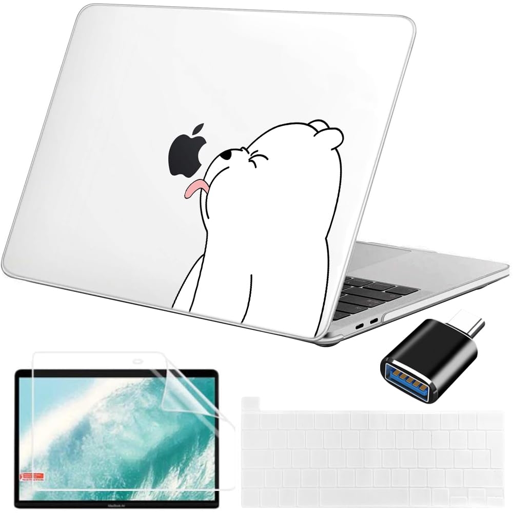 4 in 1 Hülle für MacBook Pro 13 Zoll M2 M1 A2338 A2251 A2289 A2159 A1989 A1706, 2022-2016 Freisetzun