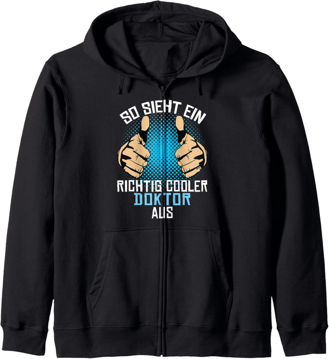 Doktor Geschenk Bester Cooler Doktor der Welt Kapuzenjacke