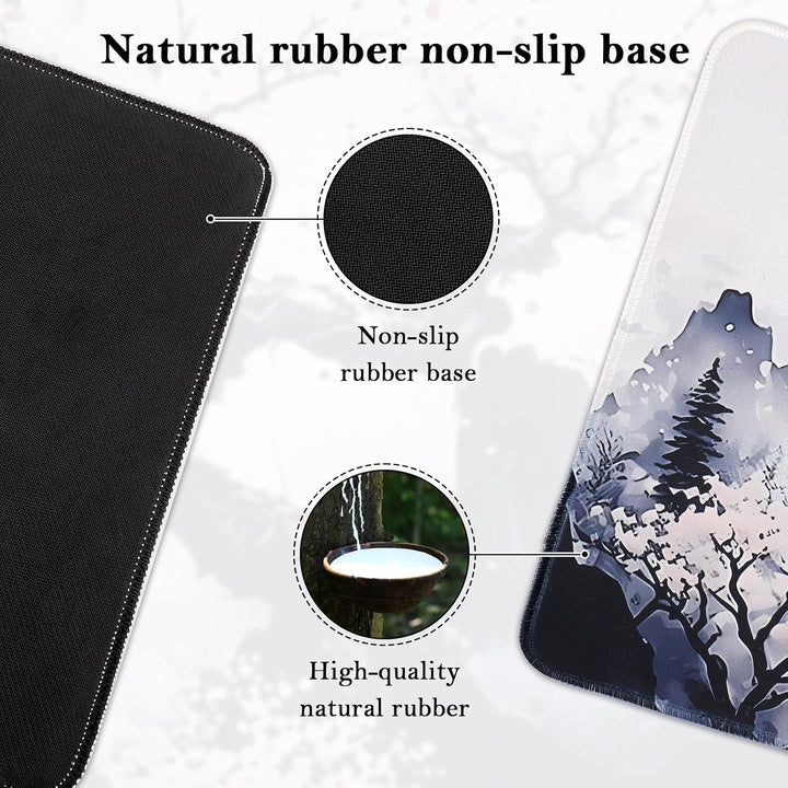 Yimomoyi Gaming Mauspad 900 x 400mm - Mousepad XXL - rutschfeste Mauspad gross - verbessert die Präz