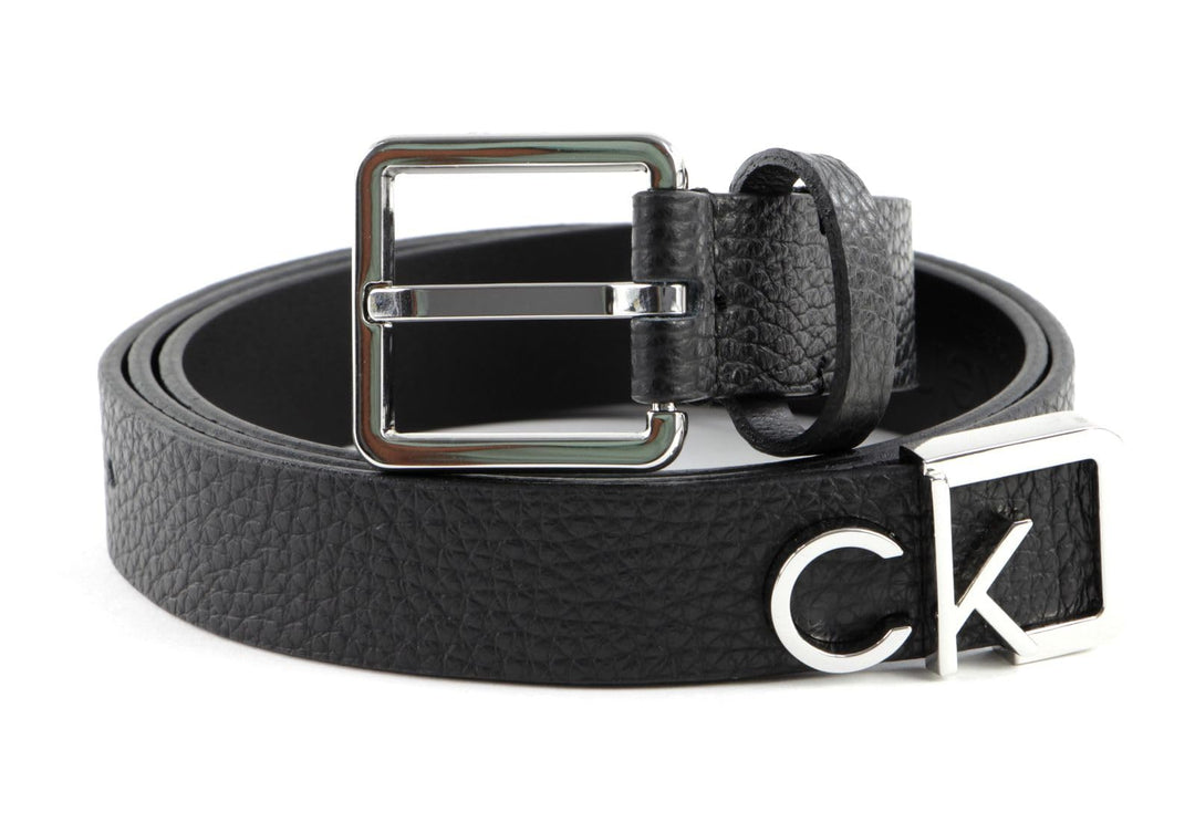 Calvin Klein Square Buckle Belt W85 Black