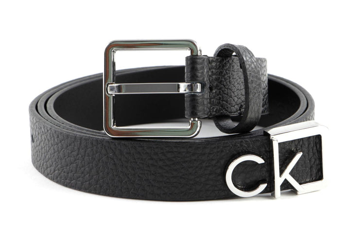 Calvin Klein Square Buckle Belt W85 Black