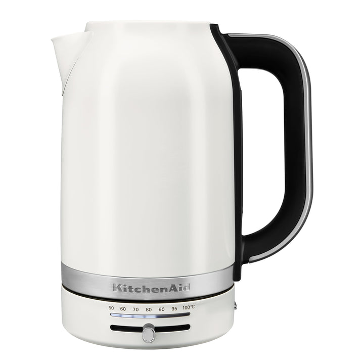 KitchenAid 5KEK1701EPL Wasserkocher 1,7 L mit digitaler Temperatureinstellung (50°C-100°C), Warmhalt