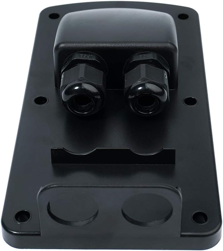 WATTSTUNDE Solarmodul Kabeldurchführung - Haltespoiler Dachbefestigungen Dachdurchführung in schwarz