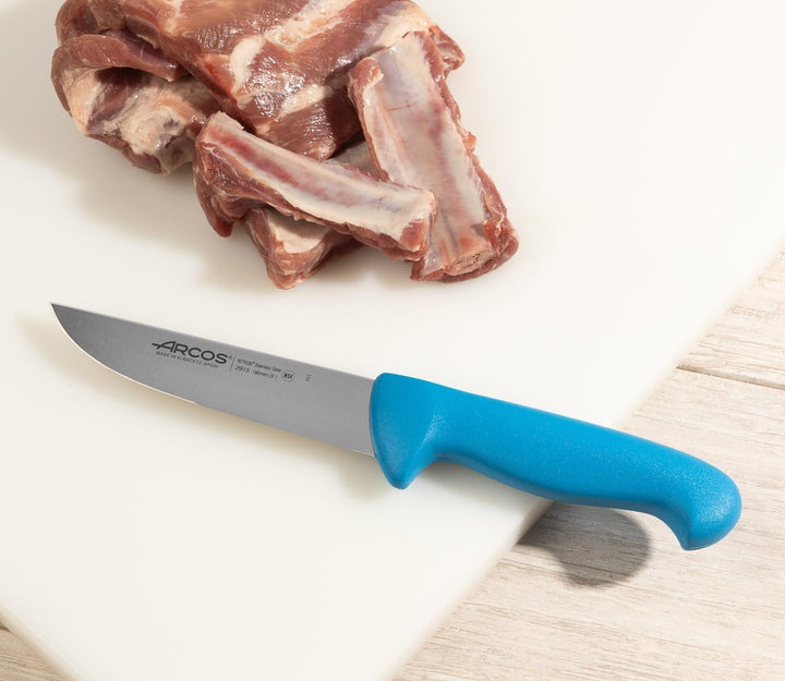 Arcos Fleischermesser aus Nitrum Edelstahl - Professionelles Küchenmesser zum Schneiden von Fleisch,
