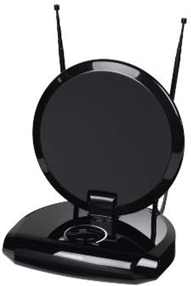 Thomson ANT1418 DVB-T/DVB-T2 Zimmer-Antenne für Radio/TV (digitaler DVB-T/-T2, DAB/DAB+ Empfang, gee
