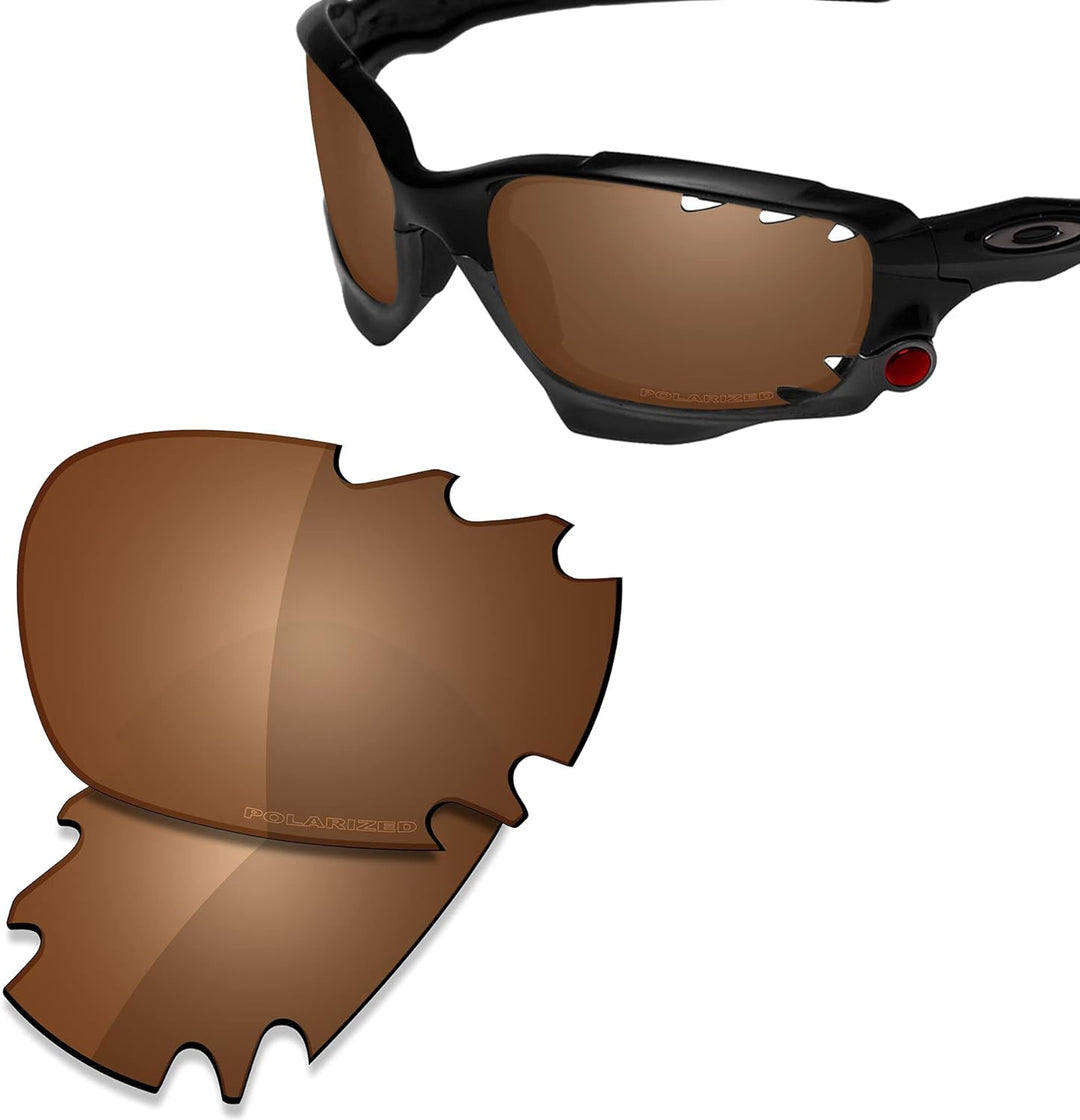 Saucer Premium Ersatzgläser für Oakley Jawbone Vented Racing Jacket Sonnenbrillen High Definition -