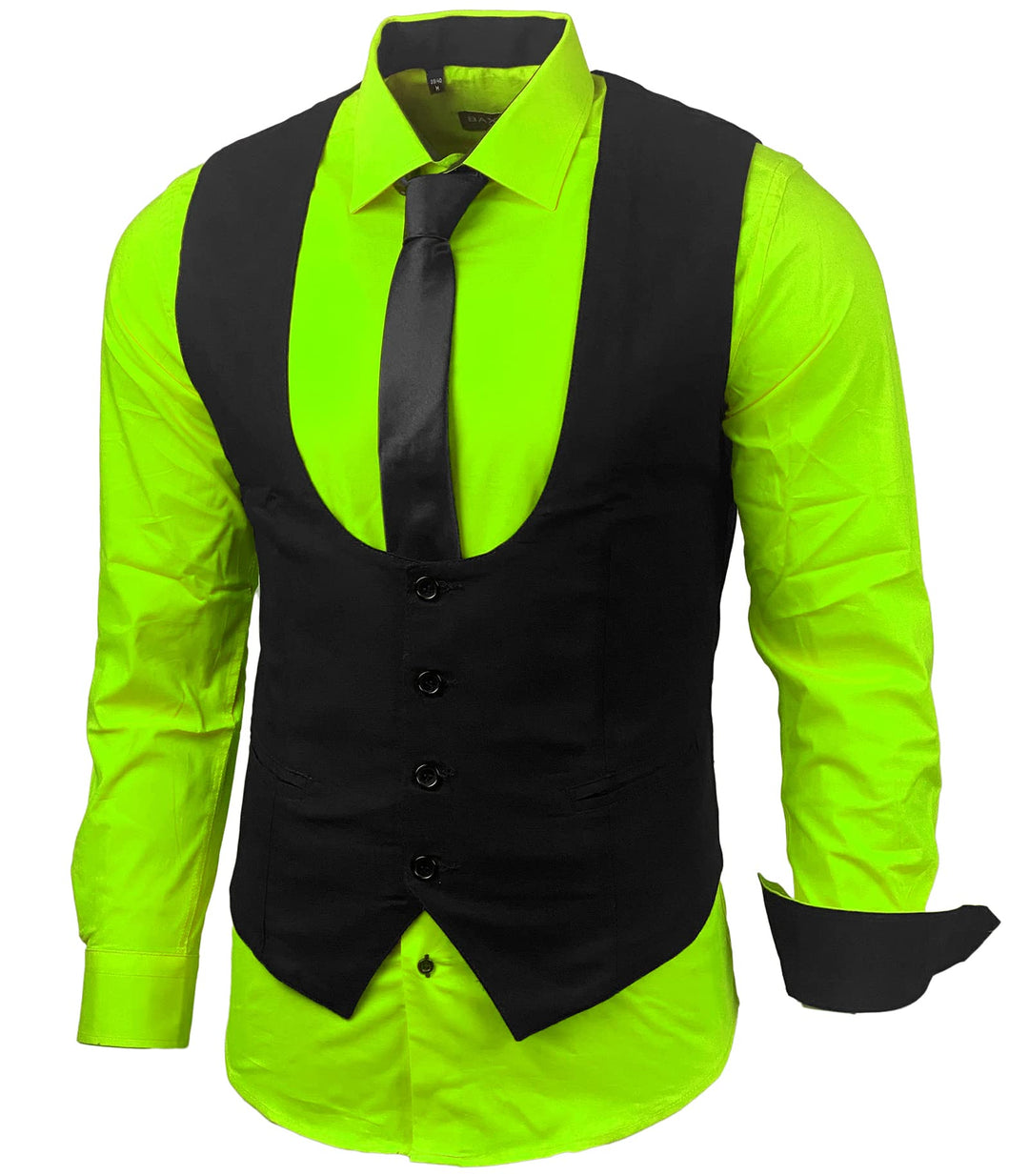 Herren Hemd Weste Krawatte Set Business Anzugweste Westen Slim Fit Smoking Frack Business Herrenanzu