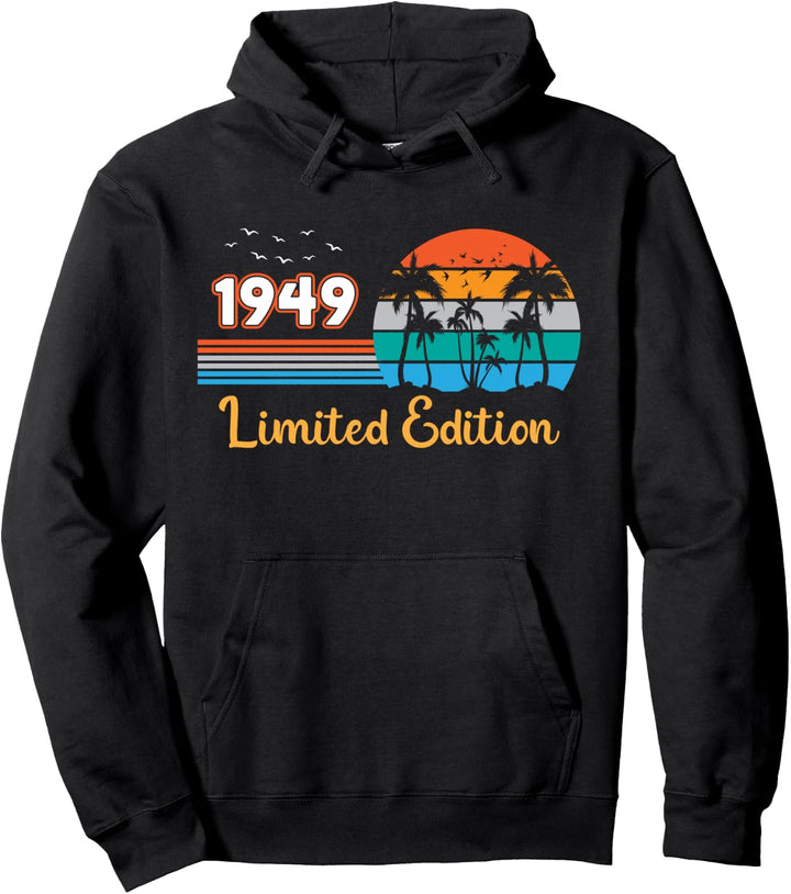 75. Geburtstag Mann Frau 75 Jahre 1949 Deko Lustig Geschenk Pullover Hoodie