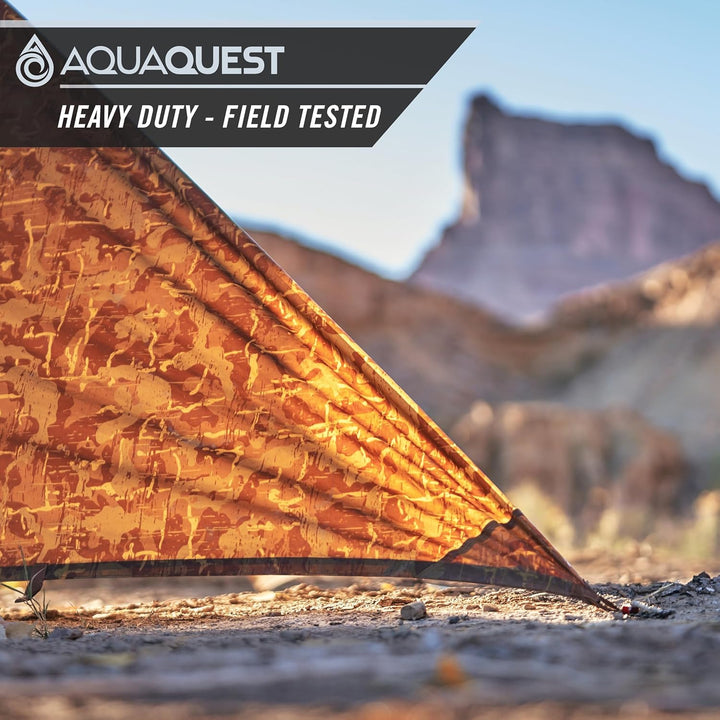 AquaQuest Safari wasserdichte Campingplane - Leichter Sonnenschutz oder Regenschutz - Camping-Essent