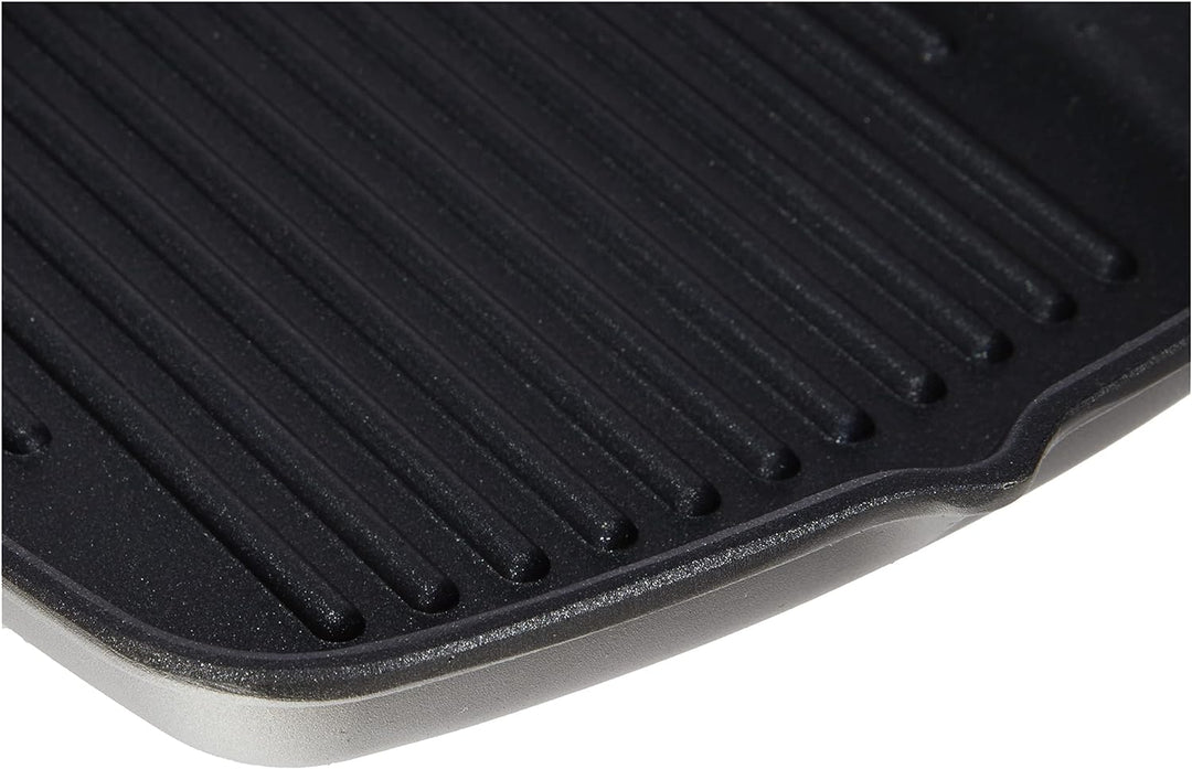 Bormioli Rocco Grillpfanne cm.20 x 20 Grillrost Risoli, aluguss, Bunt