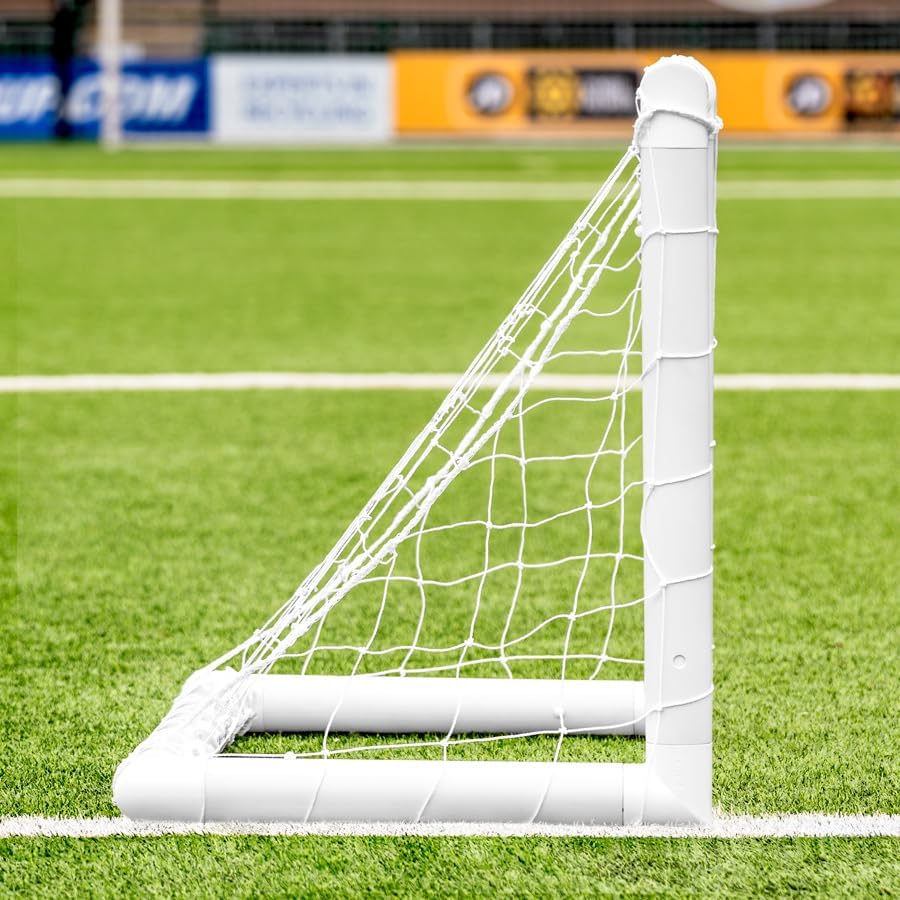 FORZA Mini Zieltor 0.9m x 0.6m – Robustes PVC Fussballtor für Präzisionstraining – Indoor & Outdoor