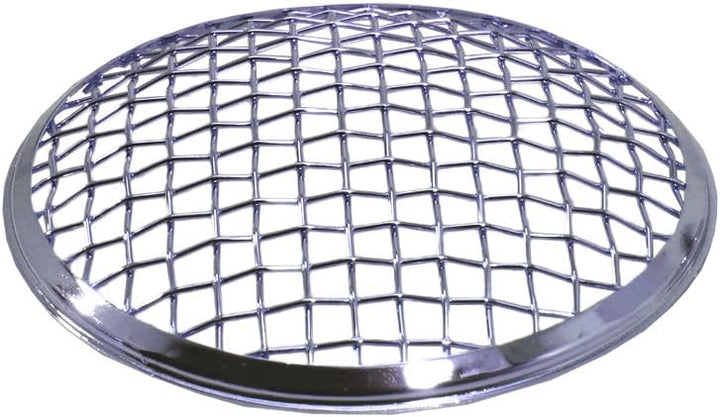 Alchemy Parts 7" Zoll Netz Scheinwerfer Metall Grill Abdeckung Chrom für Scrambler Projekt Massgefer